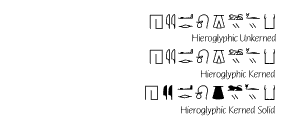 Hieroglyphic Styles
